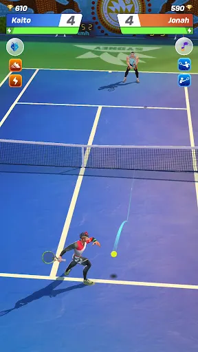 Gameplay screenshot 1 from Tennis Clash: Multiplayer Game - Sports game