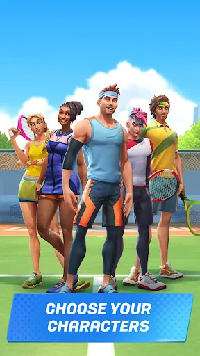 Gameplay screenshot 4 from Tennis Clash: Multiplayer Game - Sports game